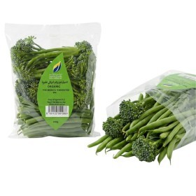  SUMA l Mixed organic Thin beans with broccoli sprouts  240g PKT l Kenya 