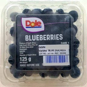  دوول | بلو بيري (توت ازرق) 125جم - افريقي 